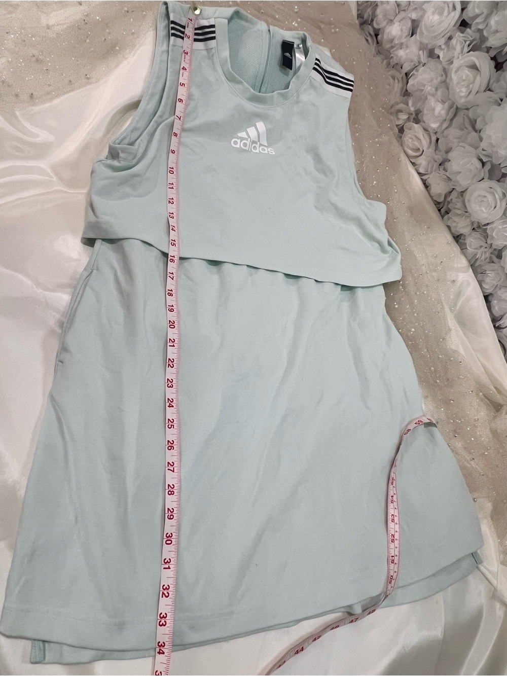 adidas Women’s Mint Cropped dress - Picture 3 of 11